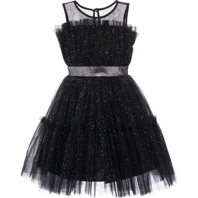 Ohlone Bouquet Dress, Black