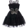 Ohlone Bouquet Dress, Black - Dresses - 2