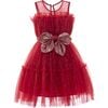 Ohlone Bouquet Dress, Red - Dresses - 2