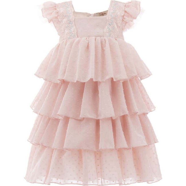 La Posada Ruffle Dress, Pink