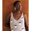 Women's Strawberry Tanktop, Lavender - T-Shirts - 3