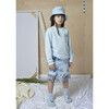 Call Tie Dyed Fringed Skirt, Blue Tie Dye - Skirts - 2