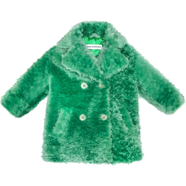 Mila Mini Coat, Fern Green