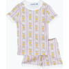 Short Set Pajamas, Peace Picnic - Pajamas - 1 - thumbnail