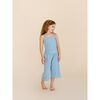 Ribbed Knit Cotton Set, French Blue - Mixed Apparel Set - 3