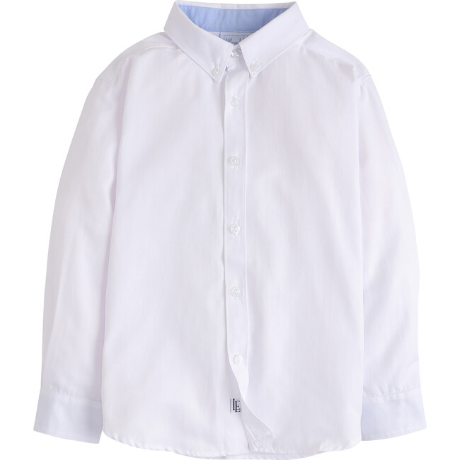 Button Down Shirt, White Oxford