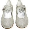 Glittery Mary Jane, Platinum - Mary Janes - 1 - thumbnail