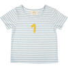 1st Year Birthday Tshirt, Blue - T-Shirts - 1 - thumbnail