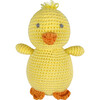 Crochet Charly Chick Rattle Toy - Rattles - 1 - thumbnail