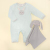 Fuzzy Bunny Babygro - Rompers - 2