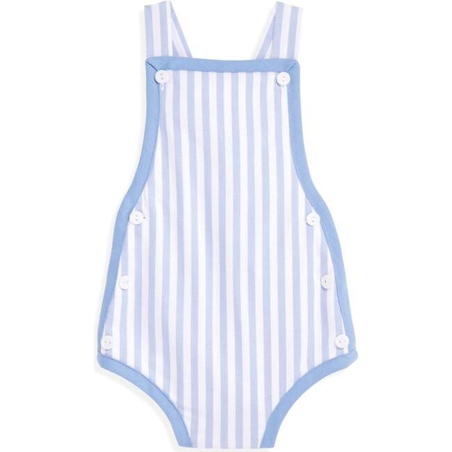 Sailor Bubble, Blue Wide Oxford Stripe - Dresses - 1 - zoom
