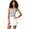 Women's Venus High Waist Rigor Skort, White - Skirts - 1 - thumbnail