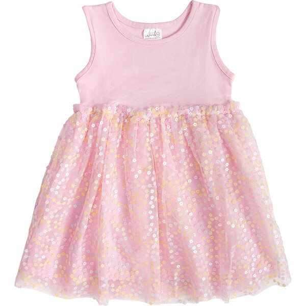 Confetti Flower Tank Dress, Pink - Sweet Wink Dresses | Maisonette