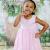 Confetti Flower Bow Hard Headband, Pink - Hair Accessories - 2