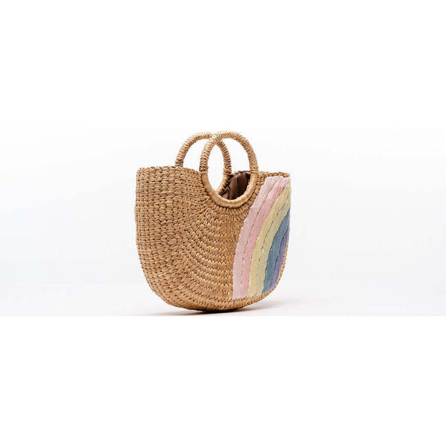 Camryn Rainbow Tote, Earthtone - Bags - 2