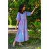 Women'sGaia Dress, Faded Rose & Cornflower Blue - Dresses - 2