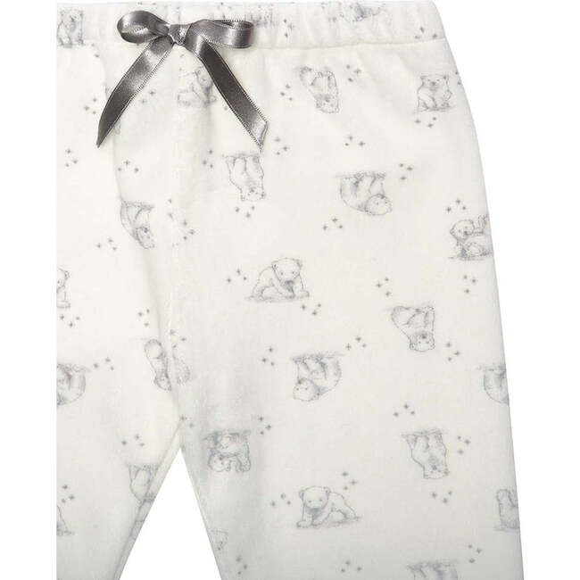 Winnie Polar Bears Pajamas, Cream - Pajamas - 4