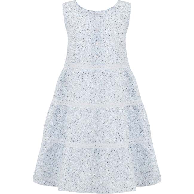 Angie Dress, Blue Dots