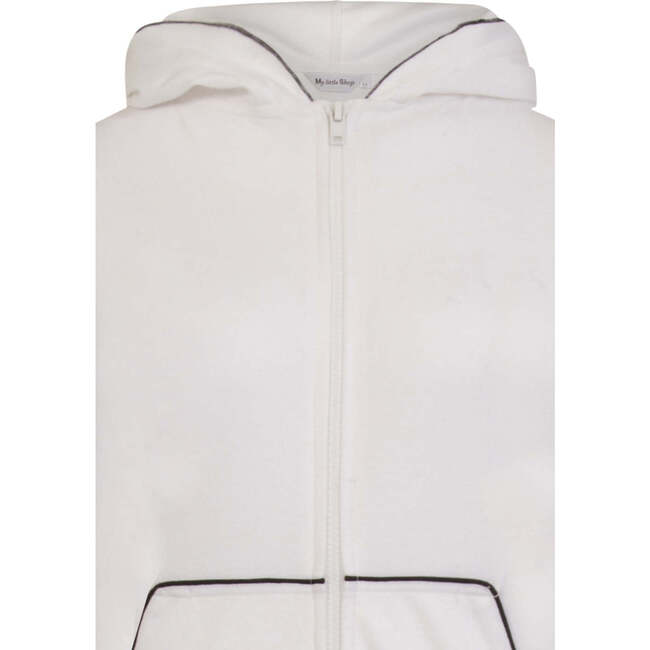 LOL Organic Cotton Tracksuit, Black & White - Loungewear - 4