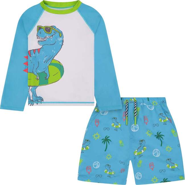 Baby Dino Swim Set, Blue