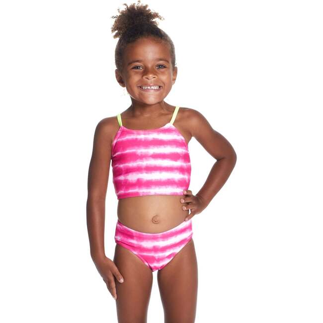 Reversible 2-Piece Swimsuit, Pink - Two Pieces - 2