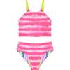 Reversible 2-Piece Swimsuit, Pink - Two Pieces - 4