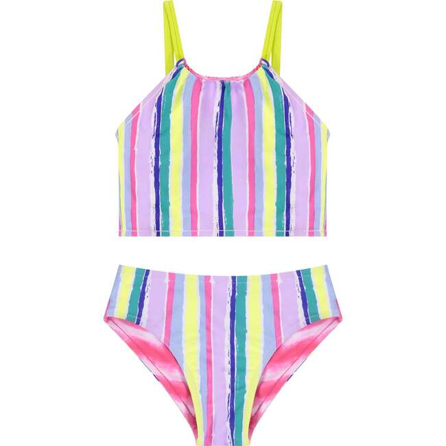 Reversible 2-Piece Swimsuit, Pink - Two Pieces - 5