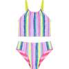 Reversible 2-Piece Swimsuit, Pink - Two Pieces - 5