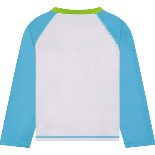 Dino Swim Set, Blue - Rash Guards - 7