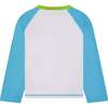 Dino Swim Set, Blue - Rash Guards - 7