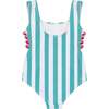 Vacay Mode 1-Piece Swimsuit (Size 8 -16 Years), Blue - One Pieces - 5