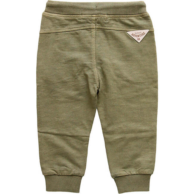 Khaki Fleece Pants, Green