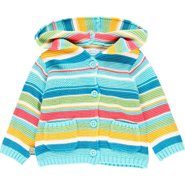 Rainbow Knit Jacket, Multicolor