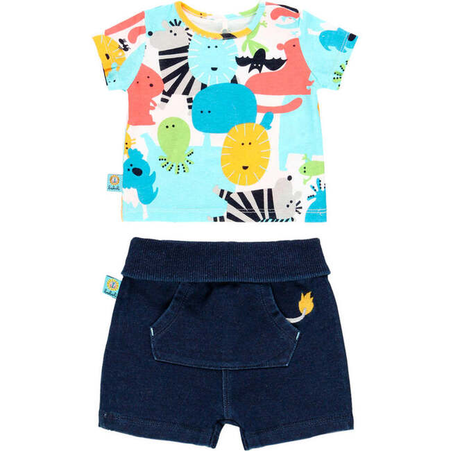 Animal Graphic Outfit, Multi