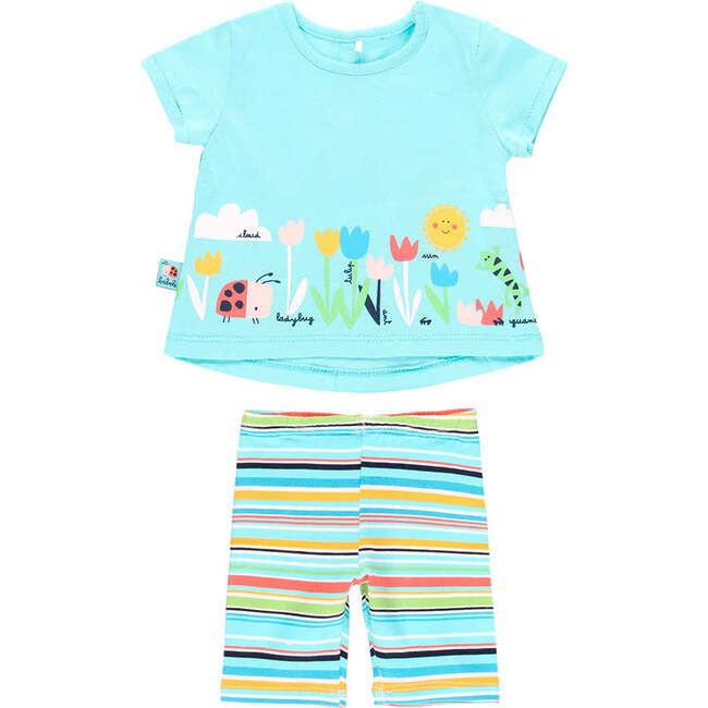 Animal Friends Outfit, Teal