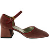 Women's Velvet Marjane, Rose - Mary Janes - 1 - thumbnail