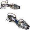 Women's Low 70s Sandal, Silver - Sandals - 1 - thumbnail