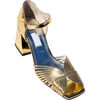 Women's High 70s Sandal, Gold - Sandals - 1 - thumbnail