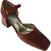 Women's Velvet Marjane, Rose - Mary Janes - 2