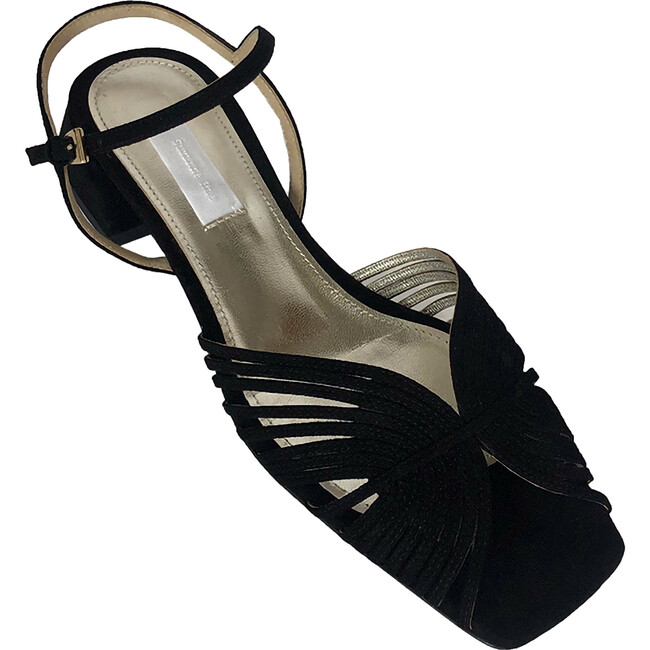 Women's Low 70s Sandal, Black - Sandals - 2
