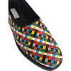 Women's Woven Glove Shoe, Multi - Flats - 3