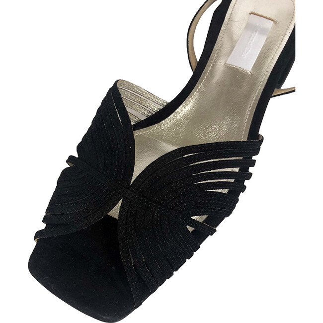 Women's Low 70s Sandal, Black - Sandals - 4