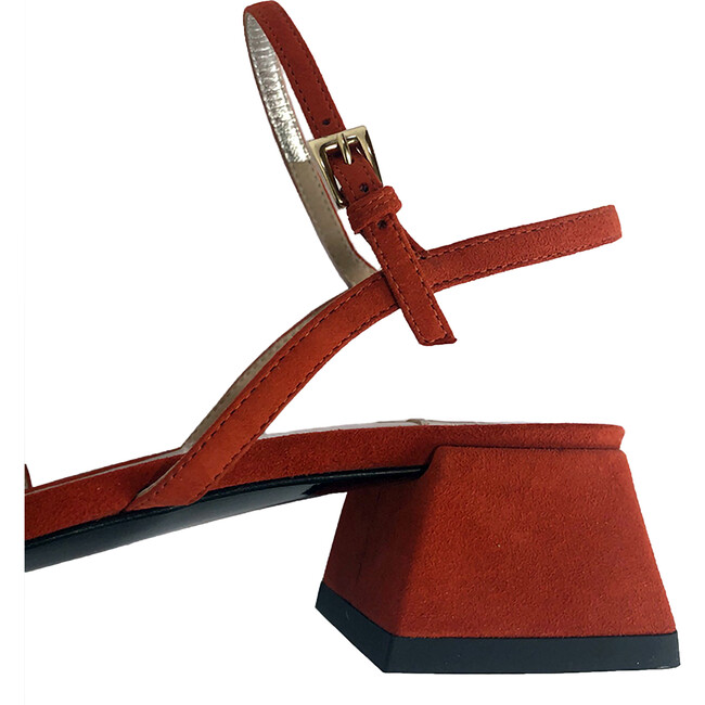 Women's Low 70s Sandal, Rust - Sandals - 4