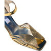 Women's High 70s Sandal, Gold - Sandals - 5