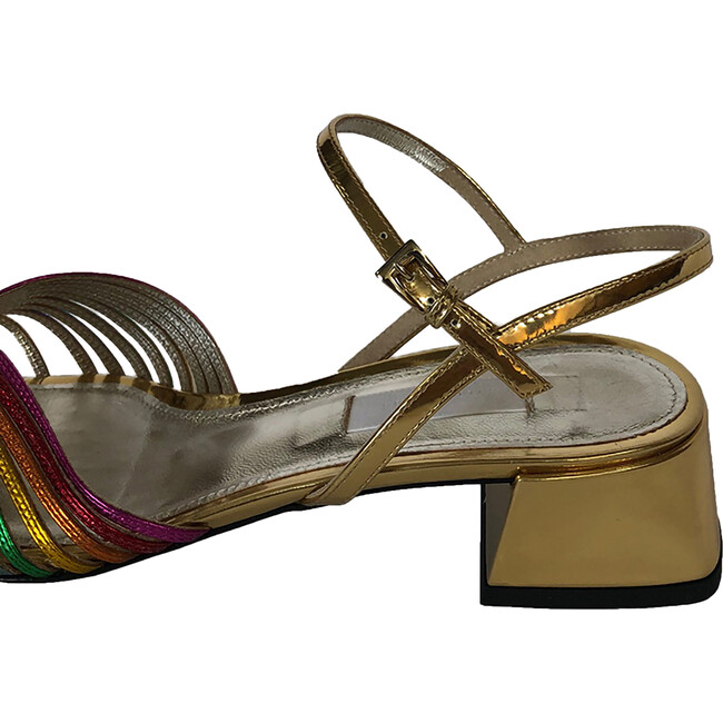 Women's Low 70s Sandal, Rainbow - Sandals - 4