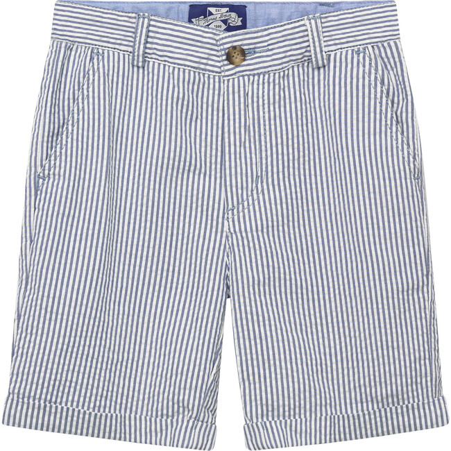 Charlie Chino Shorts, Blue Stripe