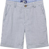 Charlie Chino Shorts, Blue Stripe - Shorts - 1 - thumbnail