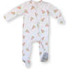 Footie Zippered One Piece, Watermelon - Footie Pajamas - 1 - thumbnail