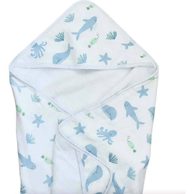 Hooded Towel, Under the Sea
