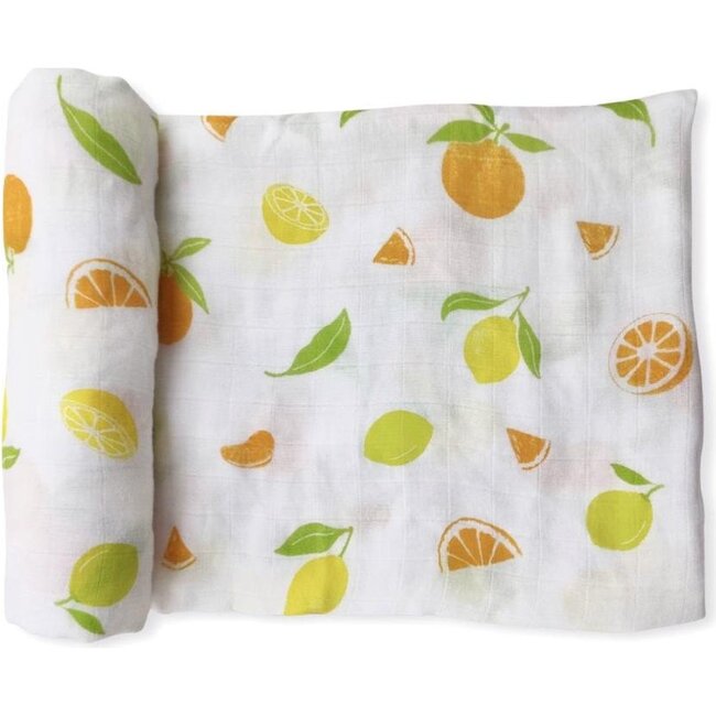 Bamboo Muslin Swaddle Blanket, Main Squeeze
